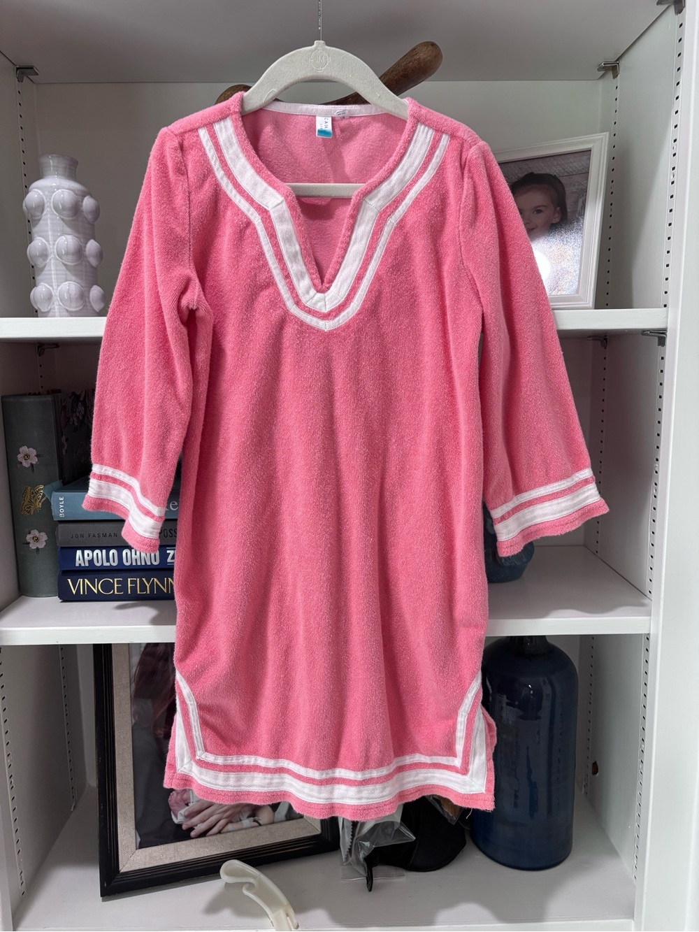 Cabana Life terry tunic dress 7/8